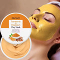 Turmeric & Vitamin C Mud Mask – Deep Pore Cleansing Face Mask Face Mud Mask Qme 1pc