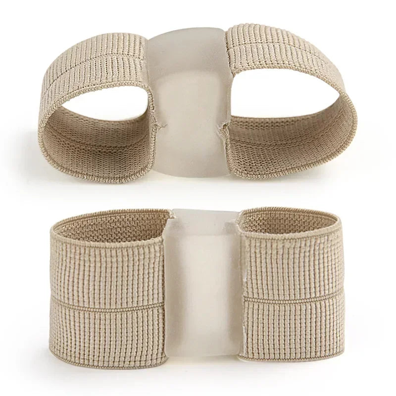 Toe Separator Bunion Corrector Orthotic – Soft Cotton Toe Separator Orthotic Qme 2Pcs