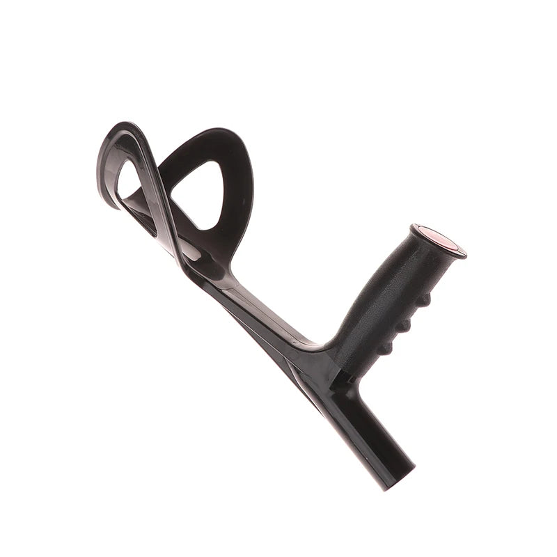 Ergonomic Elbow Cane Handle Grip Replacement – PP Plastic Cane Handle Grip Qst Black