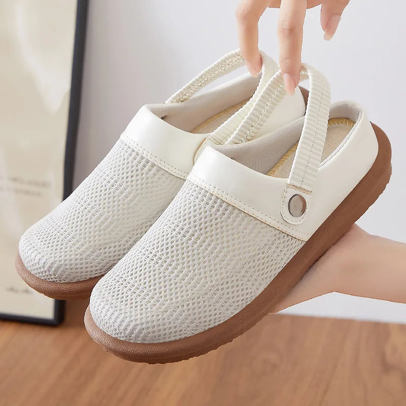 Women's PU Single-Strap Summer Slippers | Casual Sandals 36–41 Women's Flat Sandals Qst