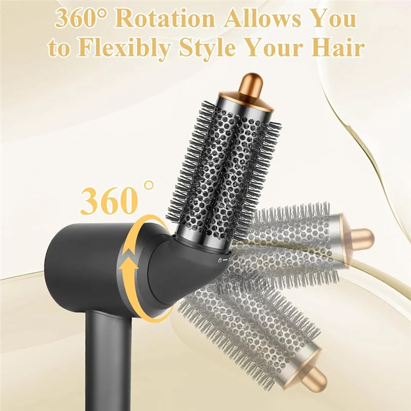 Dyson Supersonic Accessory Kit – Conical Barrel, Adapter & Brush Hair Dryer Accessory Kit Qst