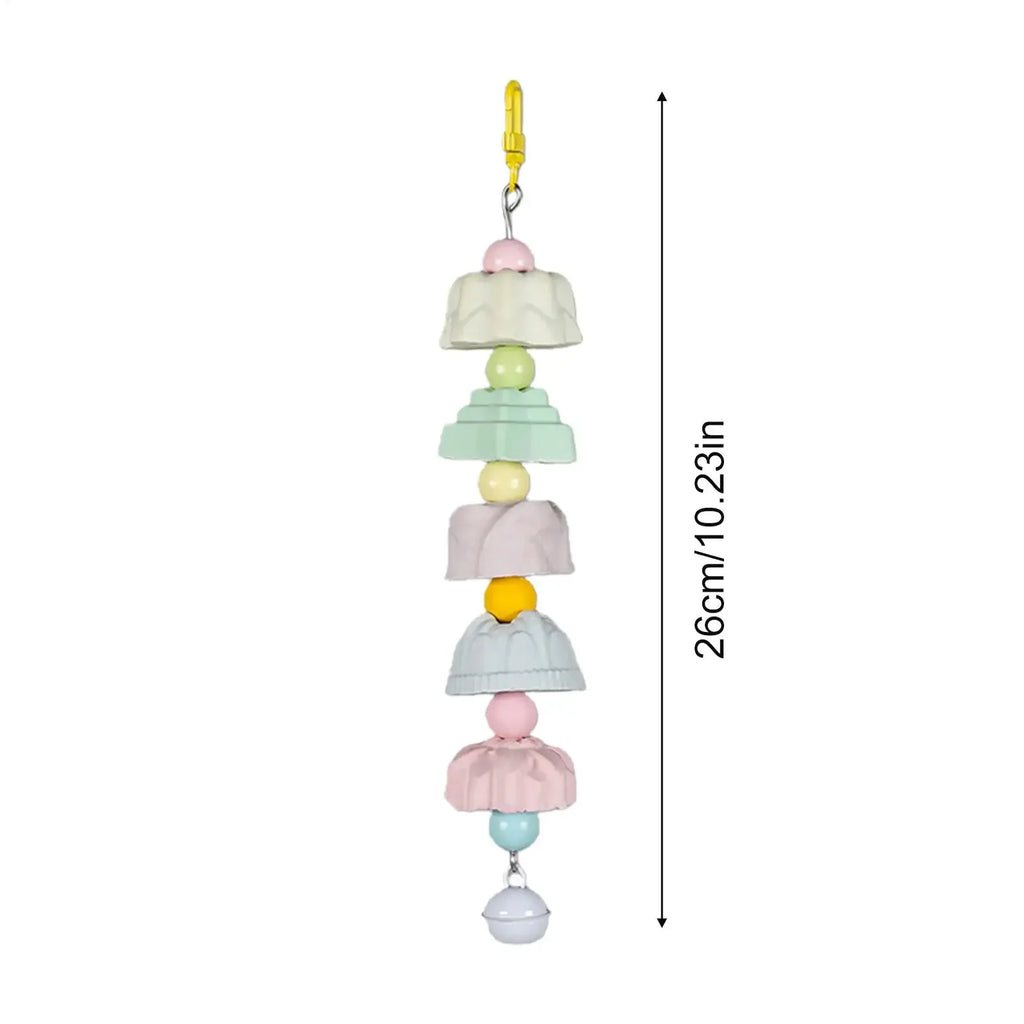 Bird Chewing Grinding Toy for Conures Parakeets & Parrots Bird Chewing Toy Qme