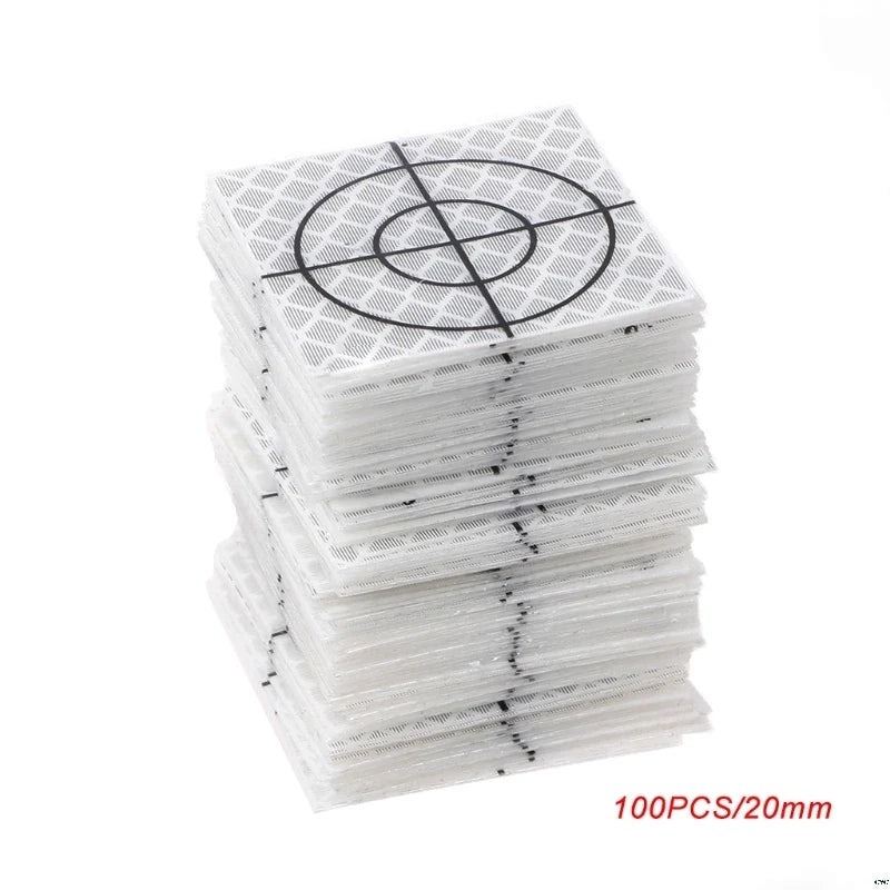 Total Station Reflector Sheets 30–60mm | Survey Target Stickers Survey Reflector Sheets Qme 2cmx2cm