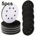 Hook & Loop Sponge Interface Pads for Track Sander | 1, 2 & 5-Pack Sander Interface Pads Qme 5pcs