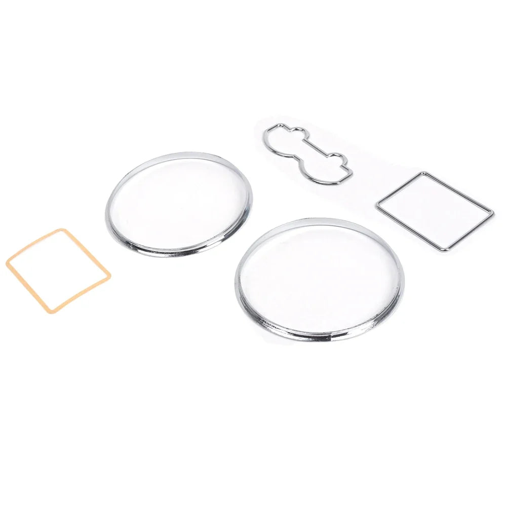 Chrome Gauge Cluster Bezel Dash Rings Trim VW Golf Jetta MKIV Dash Trim Bezel Qme
