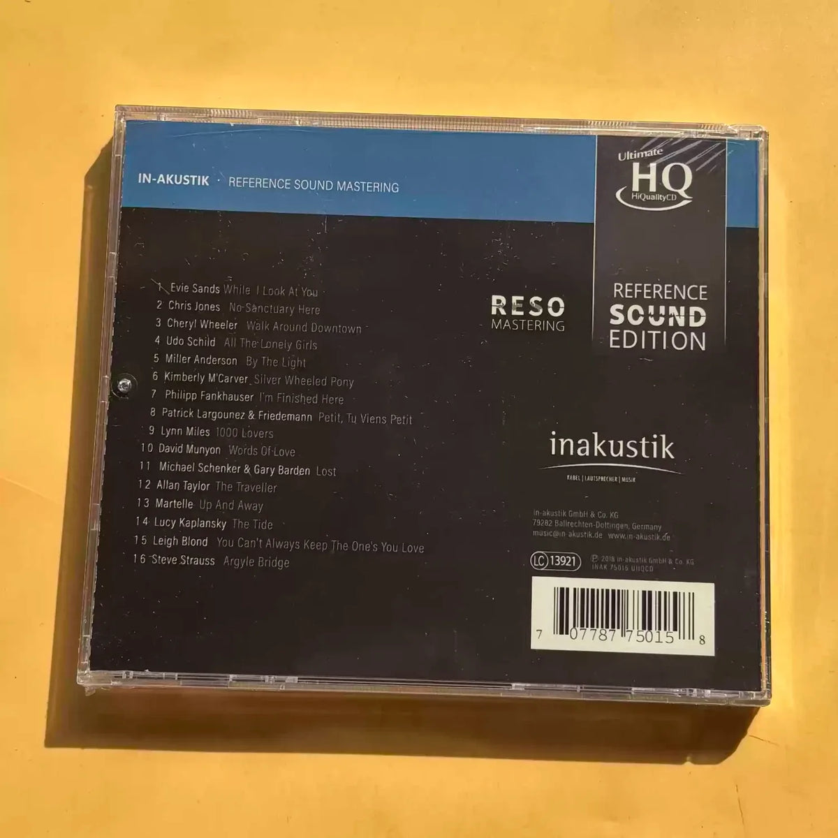 Great Voices Vol. 1 UHQCD – Audiophile Vocal Compilation Audiophile CD Qme