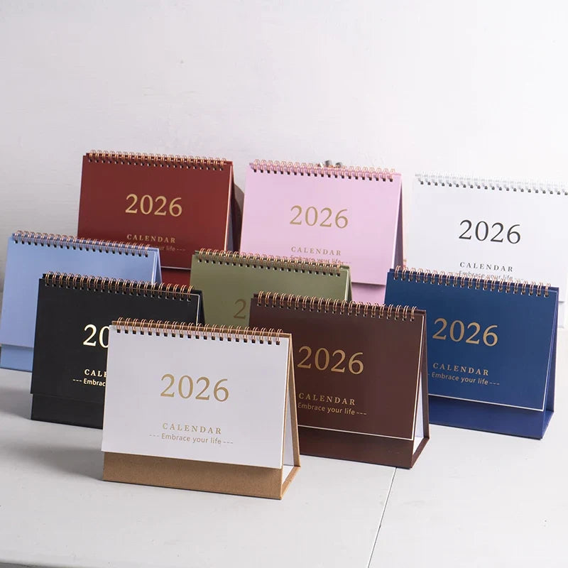 2026 Mini Desk Calendar – Creative Desktop Ornament & Planner Mini Desk Calendar Qme