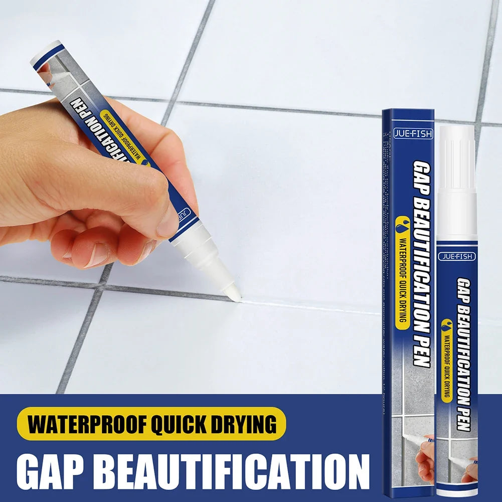 Tile Grout Repair Pen – Waterproof Mould-Proof Filling Agent Grout Repair Pen Qme