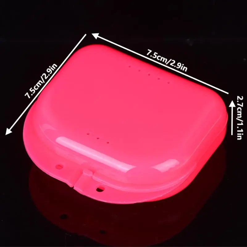 Dental Retainer Case – Vented Denture Storage Box Dental Retainer Case Qst