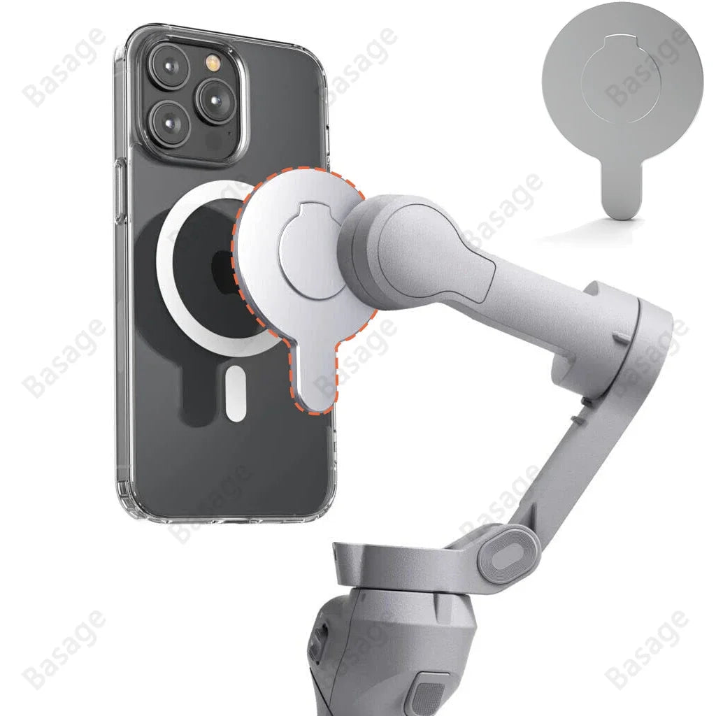 Magnetic Phone Holder Adapter for DJI Osmo Gimbal Stabilizer Gimbal Phone Adapter Qme Default Title