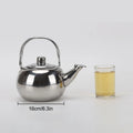 Stainless Steel Teapot Kettle with Infuser & Filter | 1L–2.5L Teapot Kettle Qme M Silver