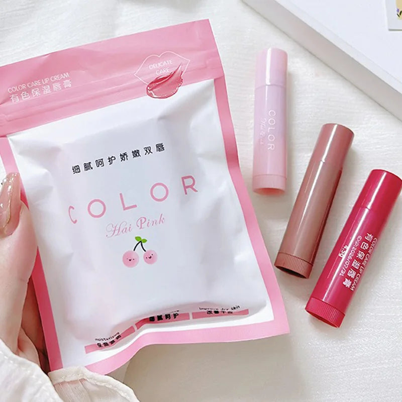 YOUNGCOME Colored Moisturizing Lip Balm – Hydrating Tinted Tinted Lip Balm Qst