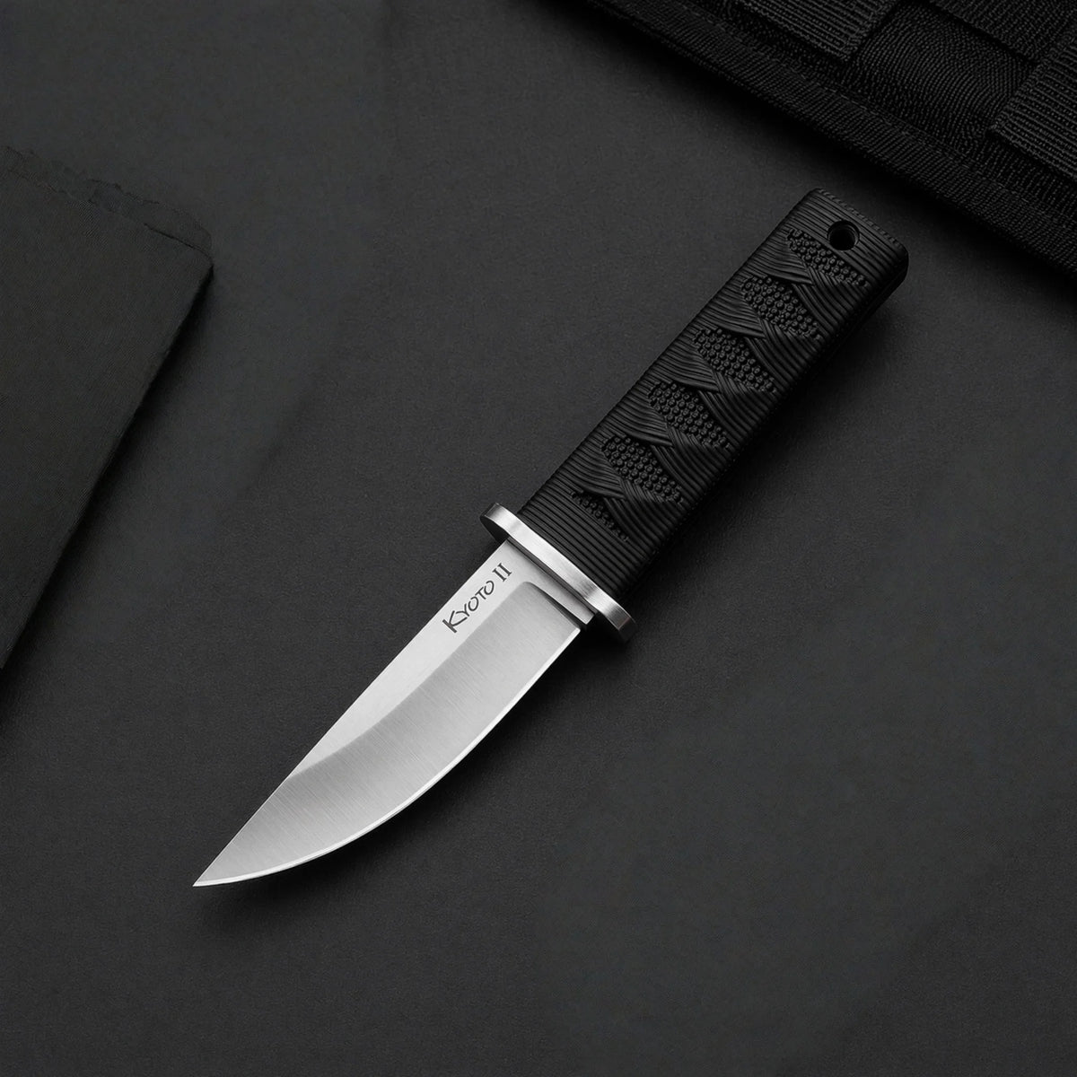 Portable Camping Knife – Steel Blade & Rubber Handle Outdoor Tool Camping Knife Qst