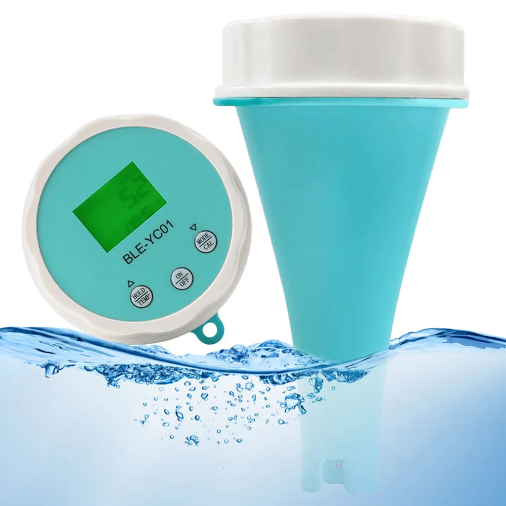 6-in-1 Smart Water Quality Tester | pH CL TDS EC ORP TEMP Water Quality Tester Qme