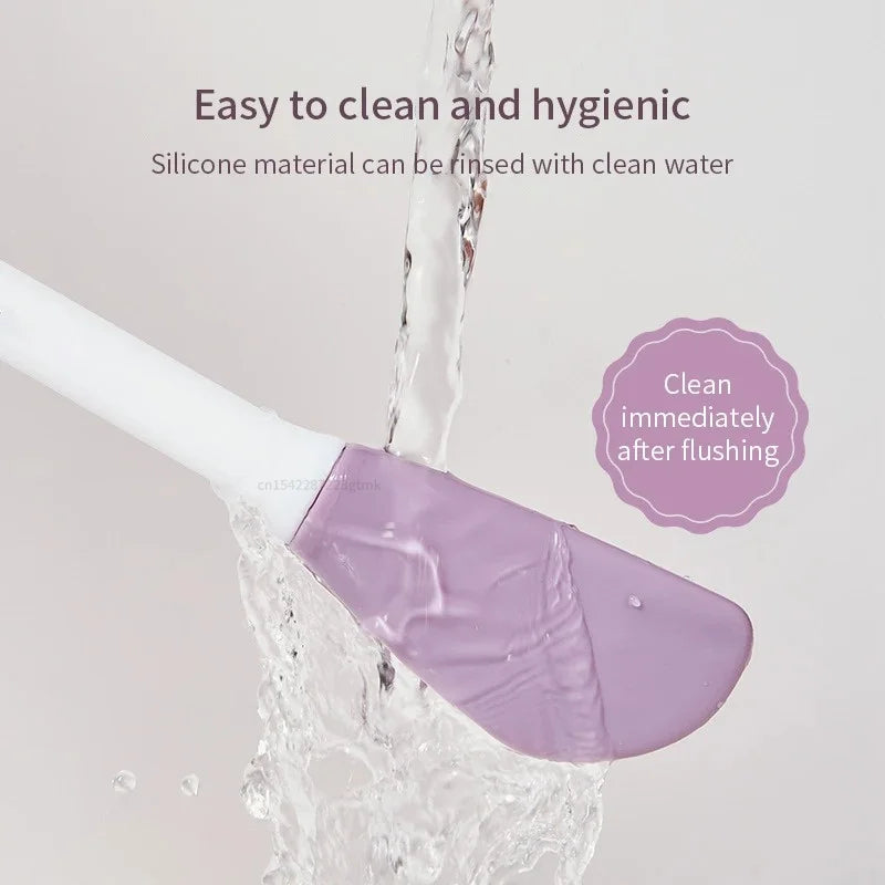 Double Head Silicone Facial Mask Brush & Massage Tool Facial Mask Brush Qme