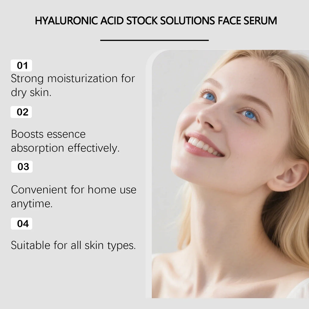 Hyaluronic Acid Face Serum & Roller Microneedle Set | Qme Face Serum Roller Qme