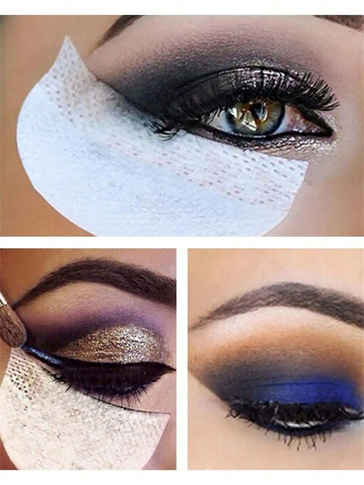Eye Shadow Protection Stickers – Breathable Eyeliner Covers Eye Makeup Tool Qme