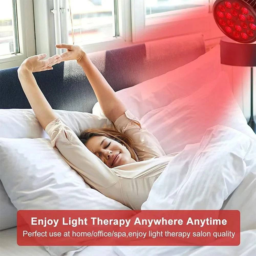 E27 Red & Near-Infrared Light Therapy Bulb 660nm 850nm 54W Light Therapy Bulb Qst