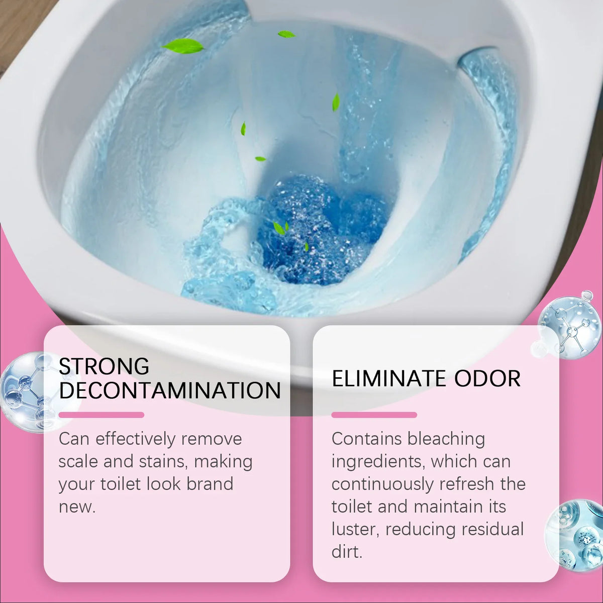 Multifunctional Toilet Cleaning Sticks – 5 or 8 Pack Toilet Cleaning Sticks Qme