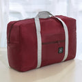 Foldable Large Capacity Travel Packing Bag – Clothes & Quilt Travel Packing Bag Qme Red