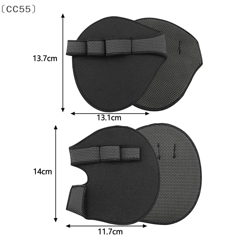Four-Finger Weightlifting Gloves – Anti-Slip Gym Hand Protector Weightlifting Gloves Qst