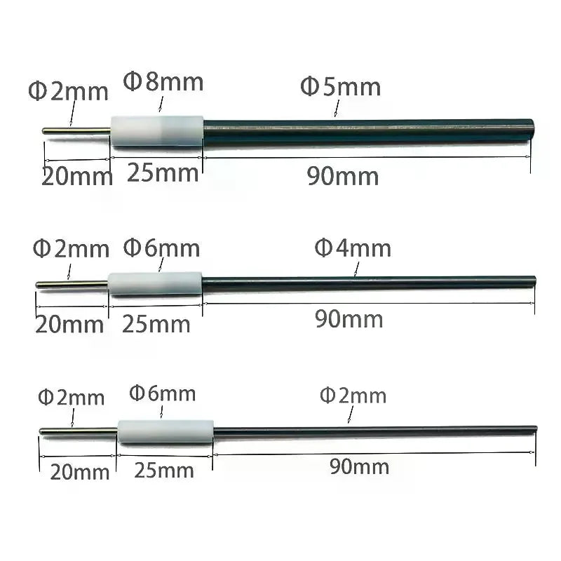 High-Purity Carbon Anode Electrode Rod – 3mm 4mm 5mm Electrolysis Carbon Electrode Rod Qme