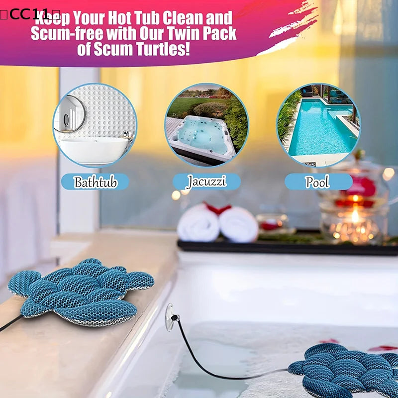 Reusable Spa Oil Absorbing Floating Sponge Ball for Hot Tubs Spa Cleaning Sponge Qme