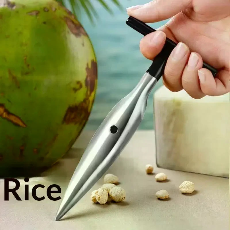 Stainless Steel T-Shape Coconut Opener Puncher Tool Coconut Opener Tool Qme