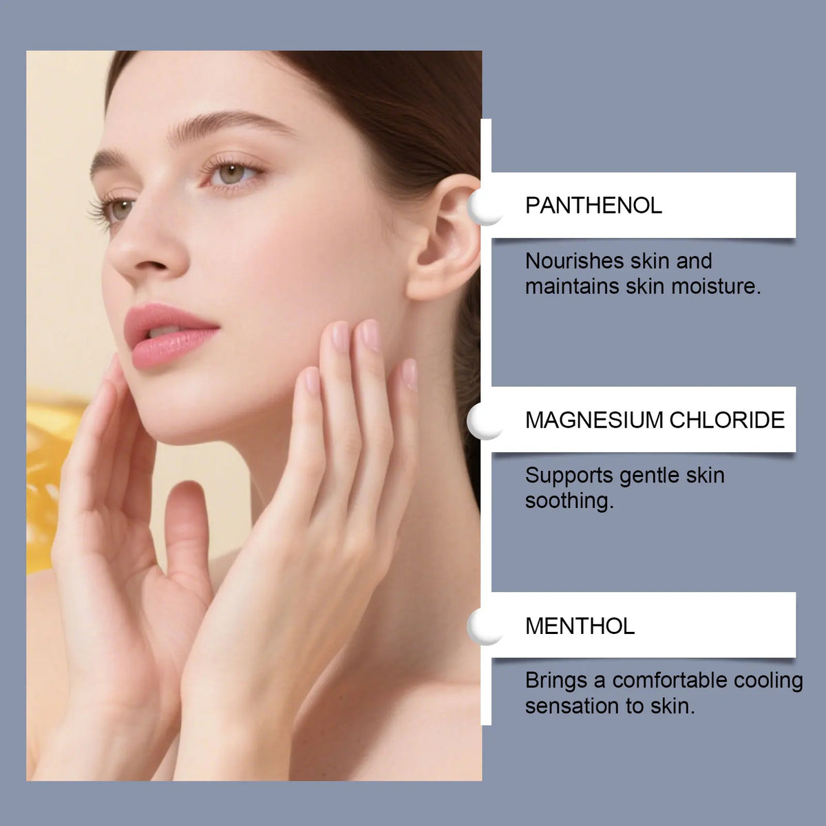 South Moon Magnesium Face Spray – Hydrating Plant Extract Mist Facial Hydration Spray Qst