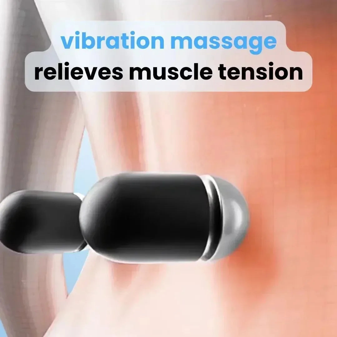 Vilnason 3-in-1 Back Massager – Heat, Vibration & Traction Back Massager Pillow Qst
