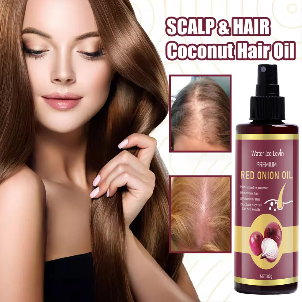 Red Onion Hair Oil Moisturizing Hydrating Essence 100g Hair Care Essence Qme