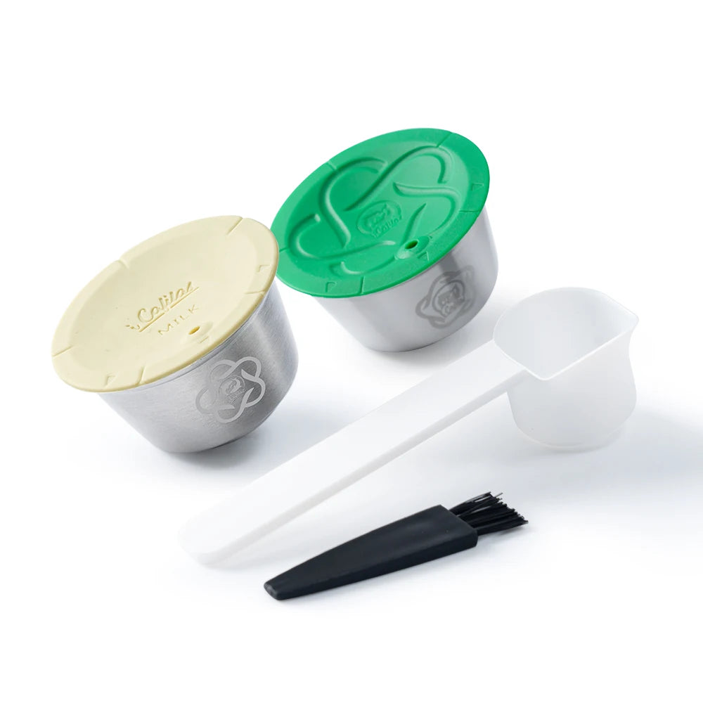 Reusable Stainless Steel Coffee Capsules for Dolce Gusto Reusable Coffee Capsules Qst 1coffee G 1MILK