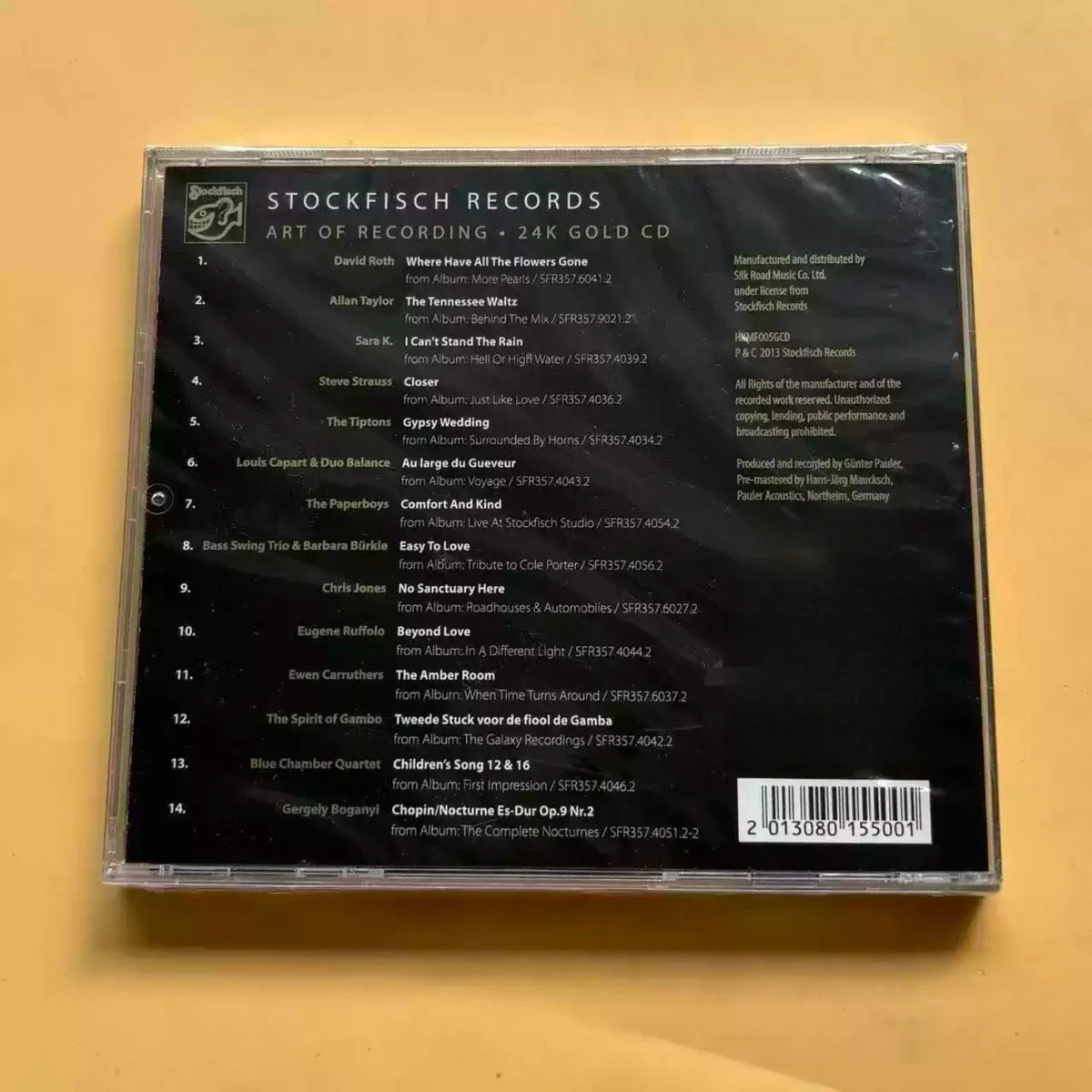Gold CD Audiophile Demonstration Collection | Art Recording Series Audiophile Gold CD Qme