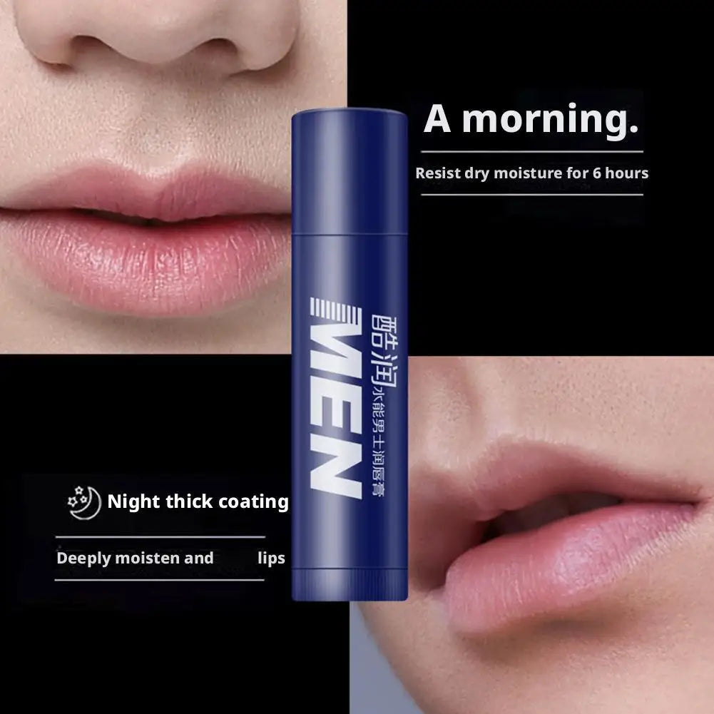 Men's Hydrating Lip Balm with Vitamin E – 4 Flavors Men's Lip Balm Qme