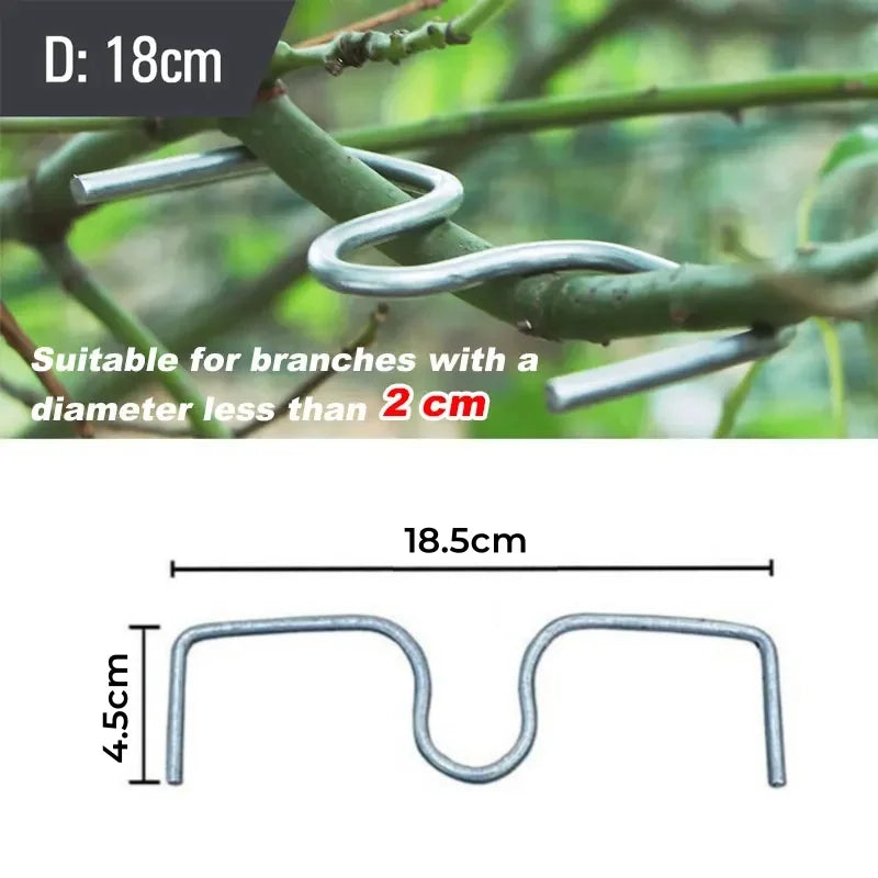 M-Type Fruit Tree Branch Trainers & Angle Benders – 10 Pcs Branch Training Tool Qme D-18cm 30Pcs