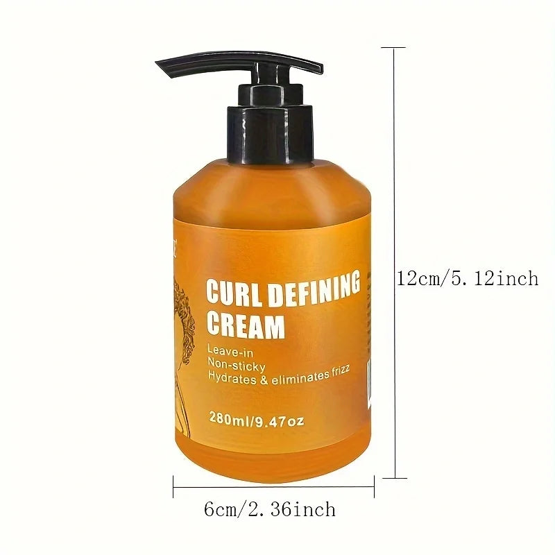 GZE Curl Defining Cream – Sulfate-Free, Frizz-Free Curls Curl Defining Cream Qme