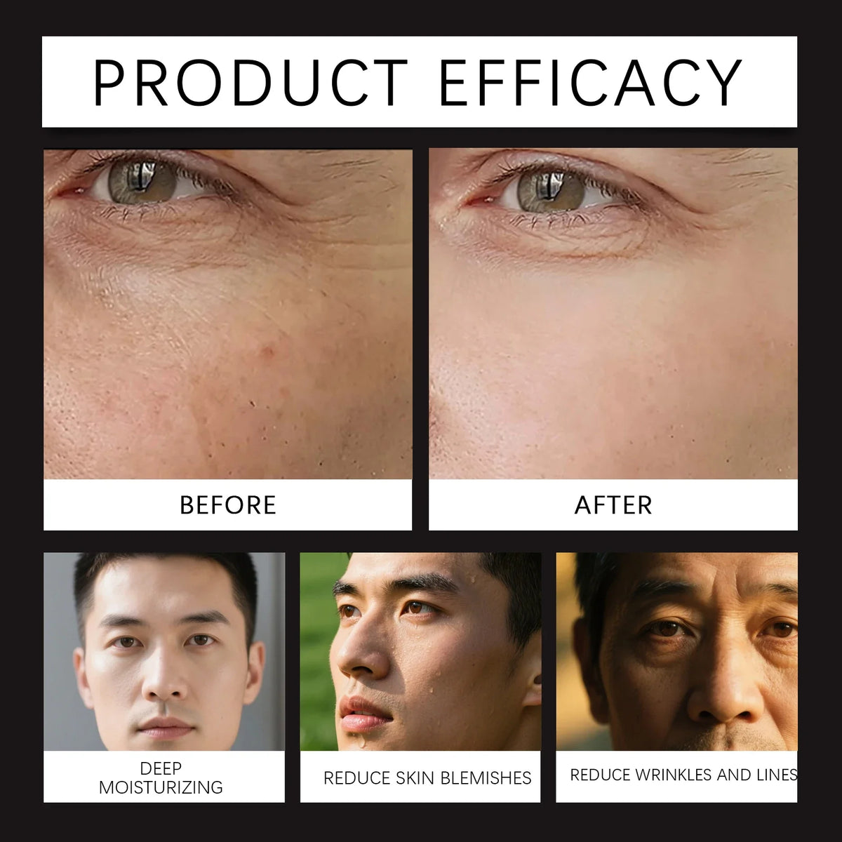 Men's Firming Lifting Face Cream – Hydrating Skincare | Qme Men's Face Cream Qme