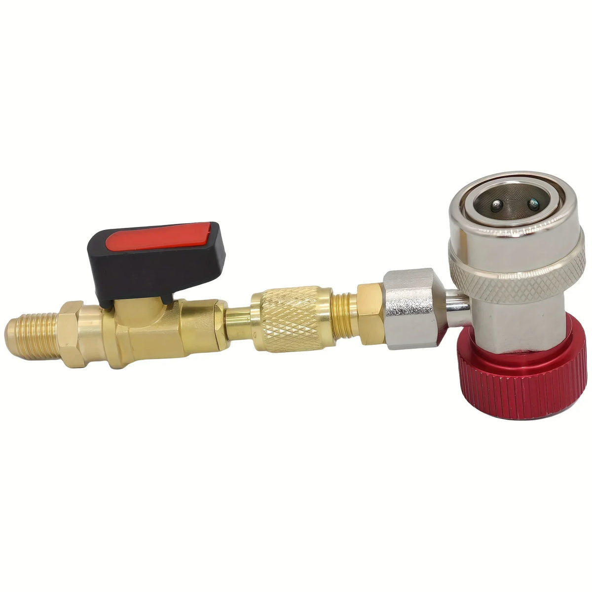 Copper Refrigerant Filling Valve Kit R410a R32 R22 – AC Tool Refrigerant Filling Valve Qme