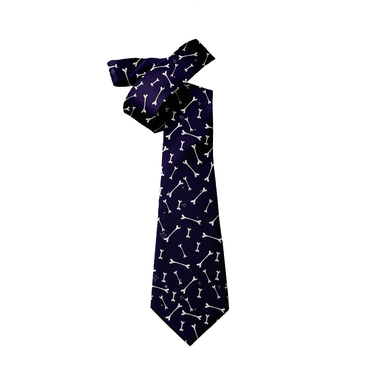 Skeleton Skull Novelty Necktie – Funny Cartoon Print Tie Novelty Necktie Qme