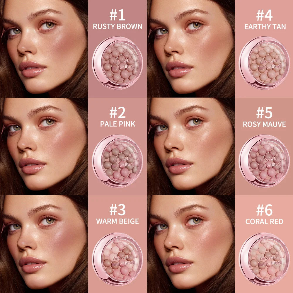 Lakerain Roller Ball Blush – Pearl Pink Brightening Blush Roller Ball Blush Qst