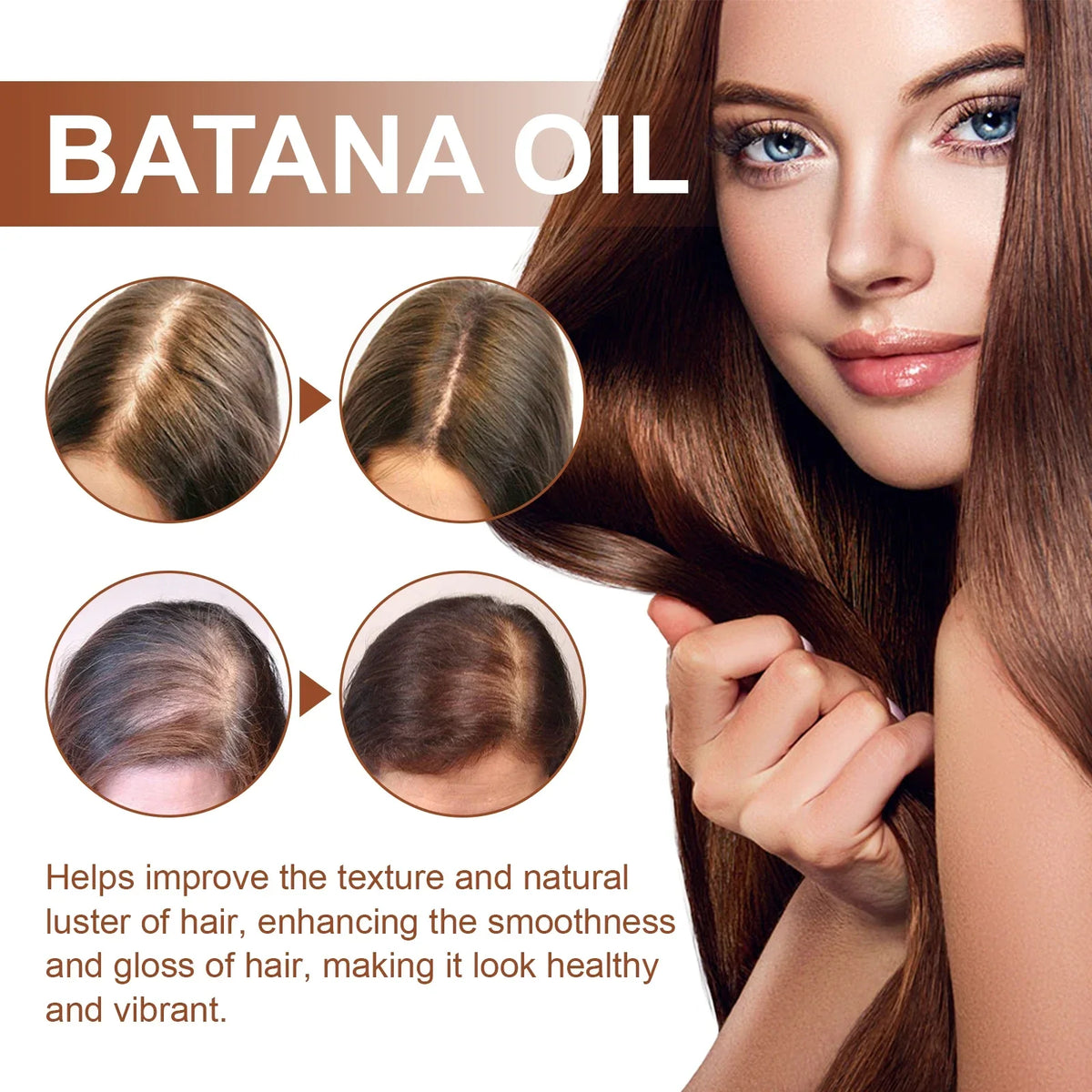 Organic Batana Oil Hair Mask – Natural Nourishing Growth Treatment Organic Hair Mask Qme