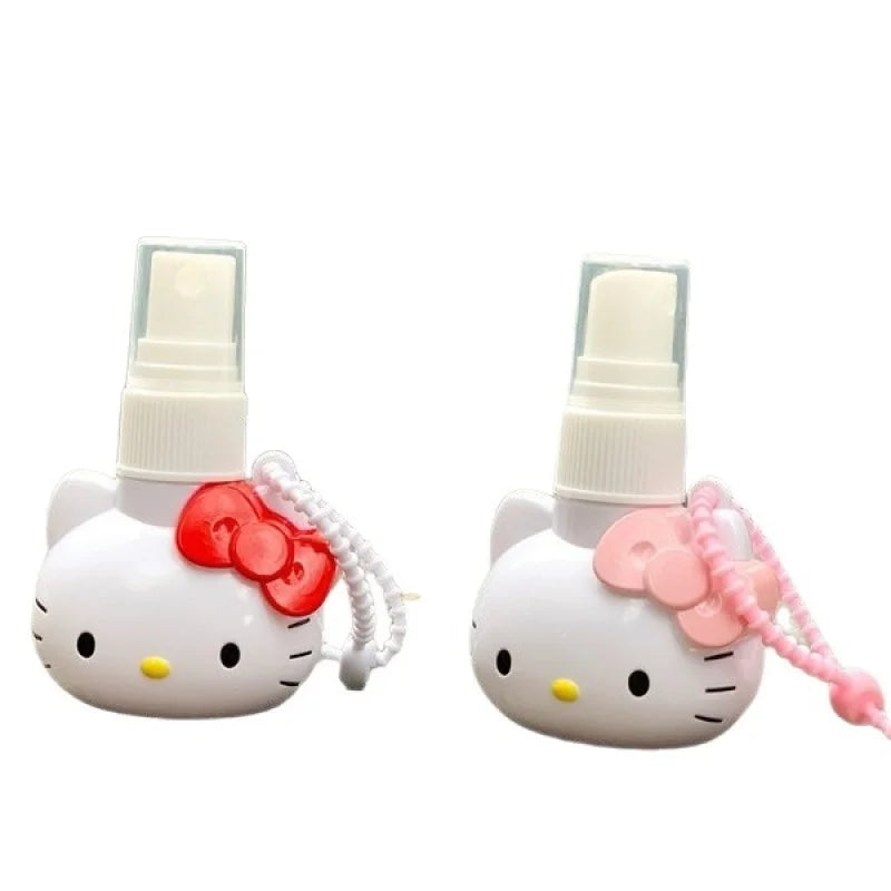 Hello Kitty Kuromi Fine Mist Spray Bottle – Cute Toner Refill Fine Mist Spray Bottle Qme
