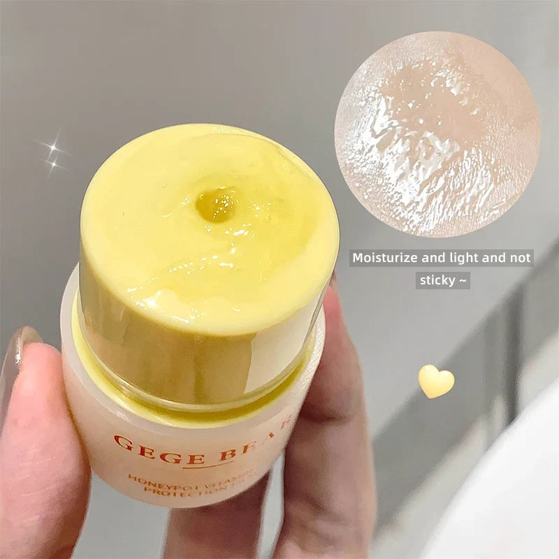 Gege Bear Honey Pot Vitamin Lip Mask – Moisturizing Lip Balm Vitamin Lip Mask Qme