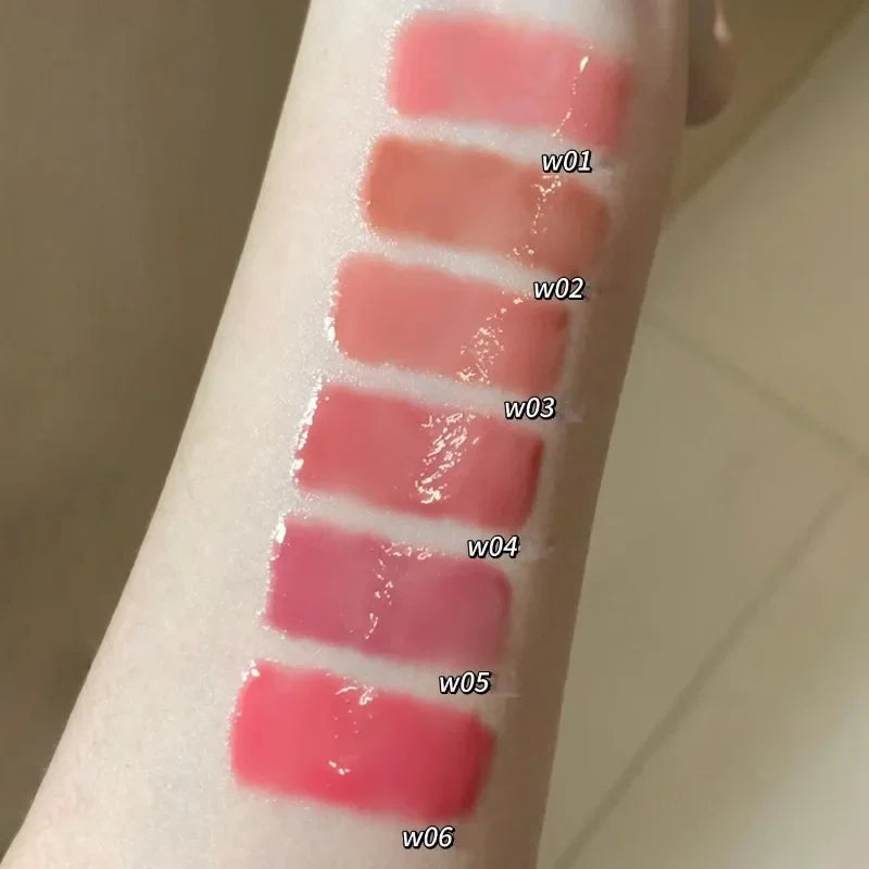 Crystal Mirror Lip Gloss Jelly Glaze – 14 Shades | Qme Lip Gloss Qme