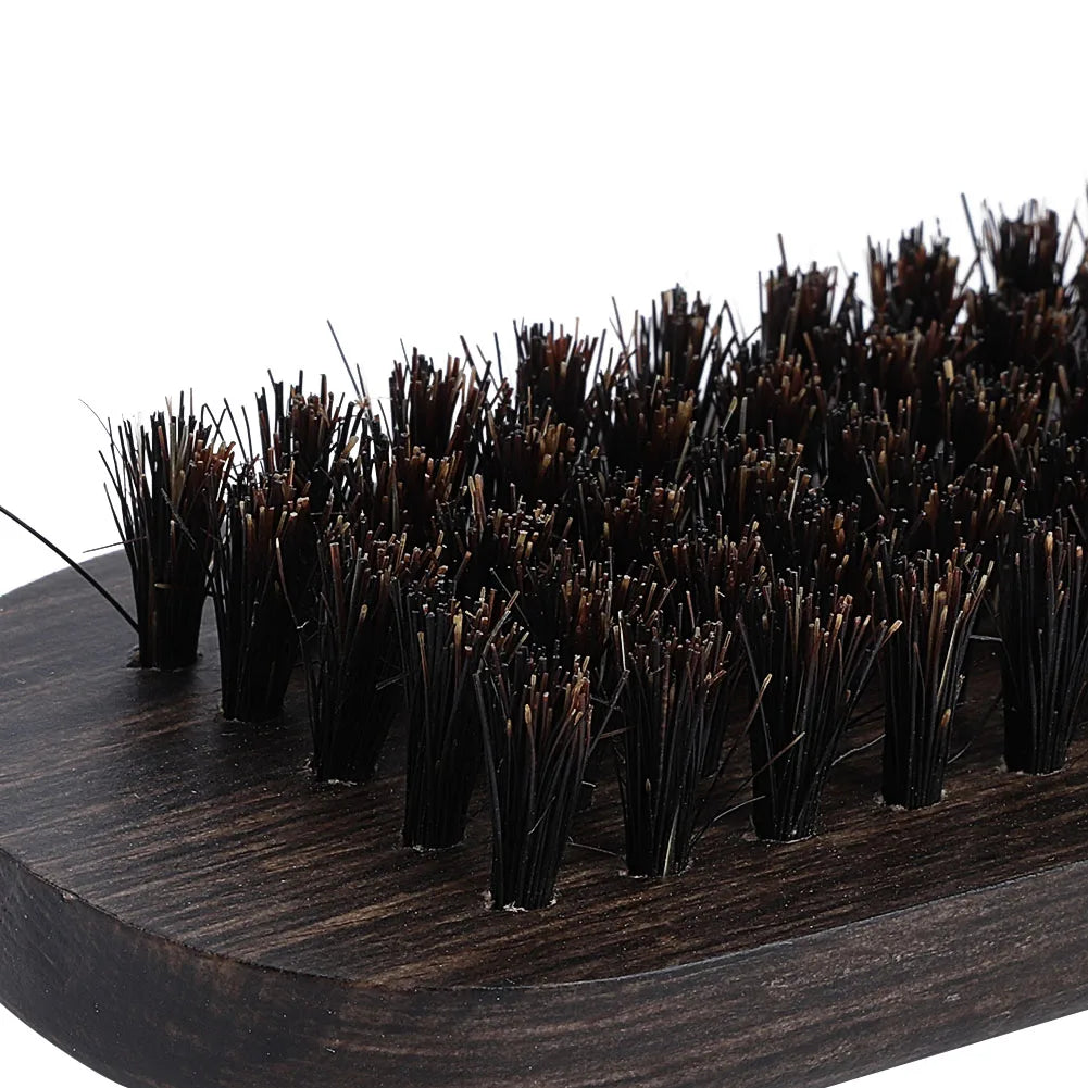 Professional Double Brush Horn Comb – Anti-Static Hair Tool Hair Styling Comb Qme