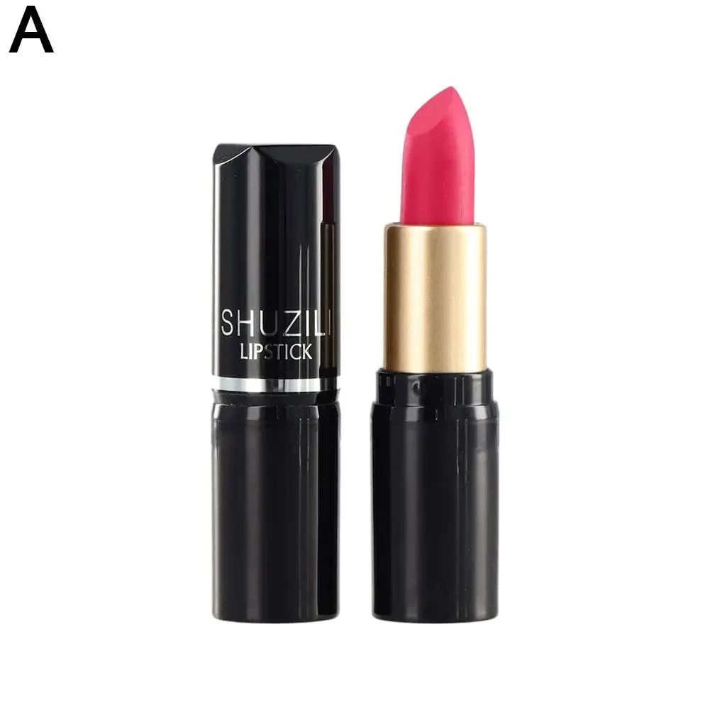 Mini Velvet Matte Lipstick – Smooth Long-Lasting Lip Color Matte Tube Lipstick Qme 01 CN