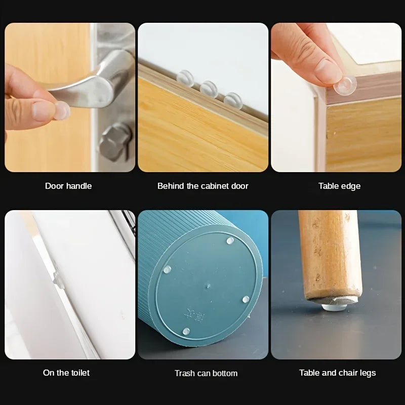Silicone Anti-Slip Bumper Pads – Furniture & Cabinet Feet Silicone Bumper Pads Qme