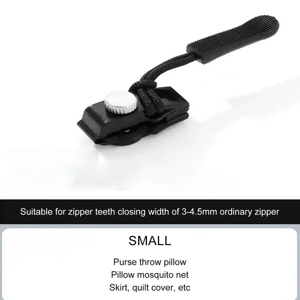 Zipper Slider Repair Kit – Detachable Replacement Pull S/M/L Zipper Repair Kit Qme S