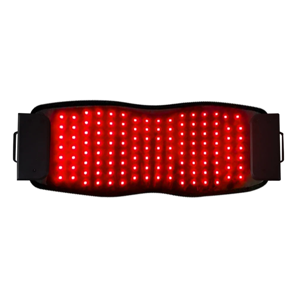 VamsLuna Infrared LED Waist Massage Belt – Heated Back Support Infrared Massage Belt Qst Rechargeable