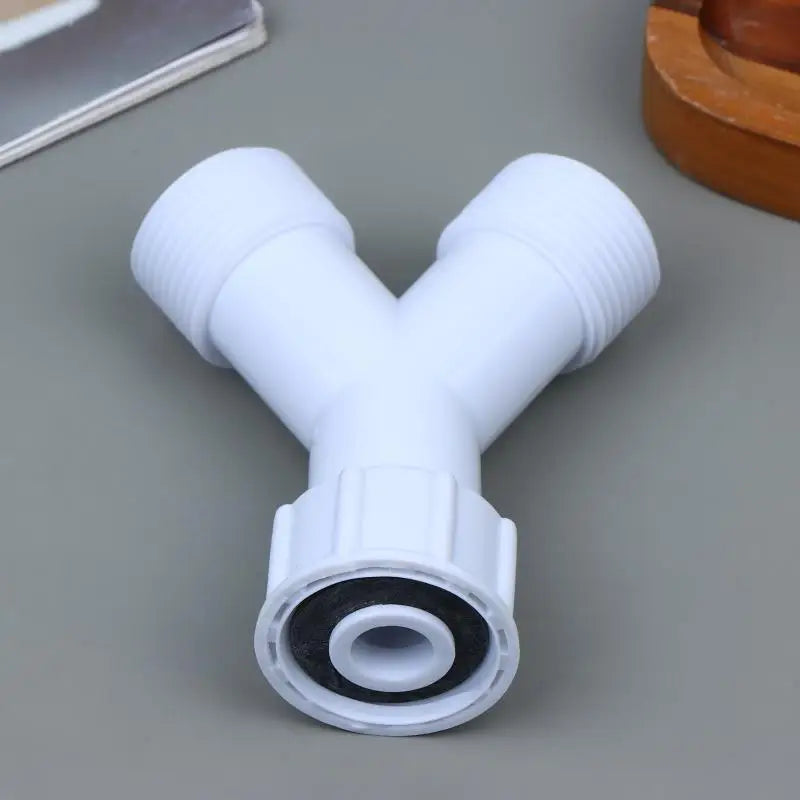 Y-Type Water Splitter Adapter for Washing Machine & Dishwasher Plumbing Connector Qst